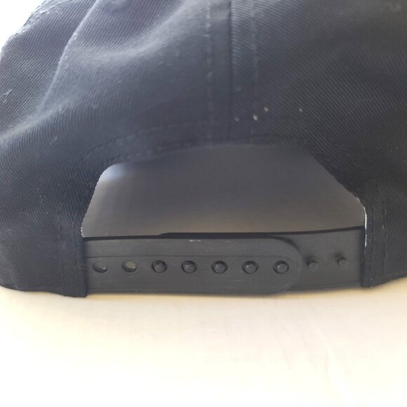 American Psycho Baseball Hat Snapback OS Black Adjustable Embroidered Movie NWOT - Picture 5 of 8